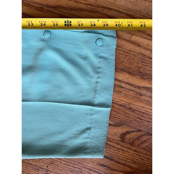GOLDEN GOOSE Deluxe Brand Green Wide Leg Pants Trousers Women's Size 24 - Picture 8 of 10